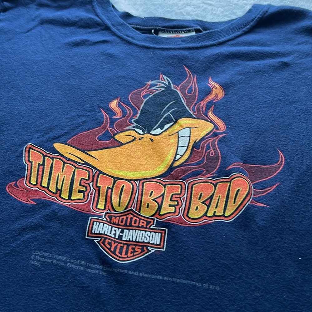 Looney Tunes Harley Davidson Shirt